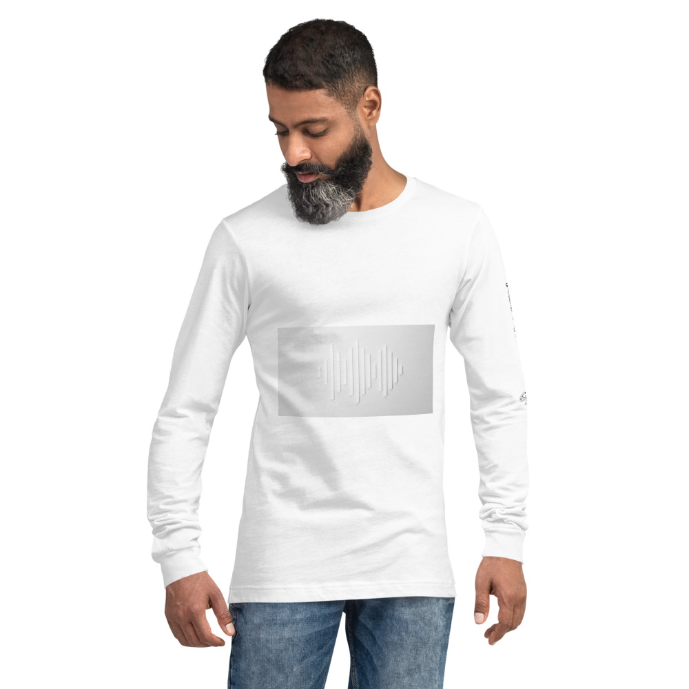 unisex long sleeve tee white front 6156150d06caa