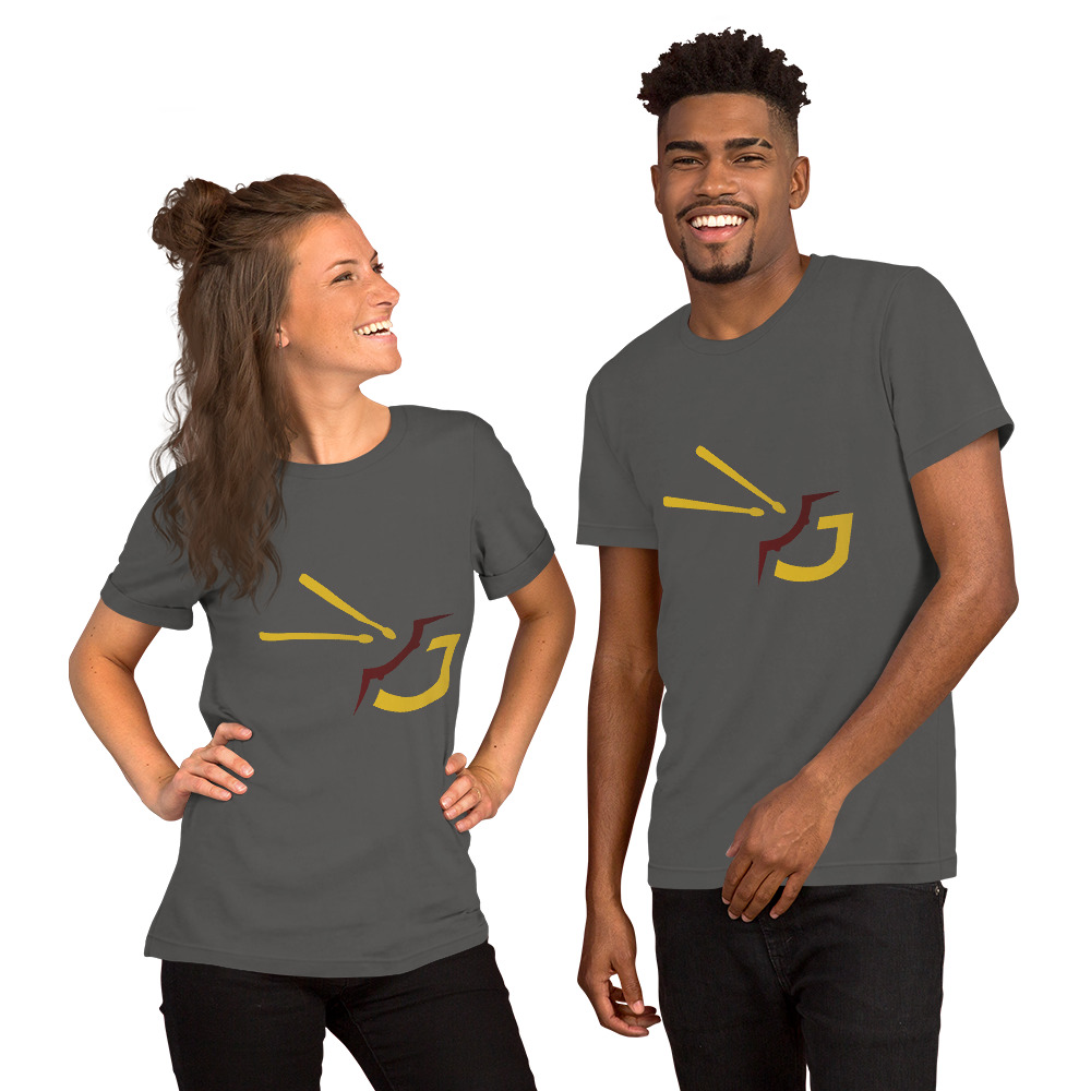 unisex staple t shirt asphalt front 61551952e84dc