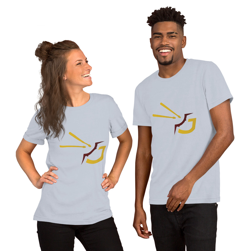 unisex staple t shirt light blue front 6155195309320