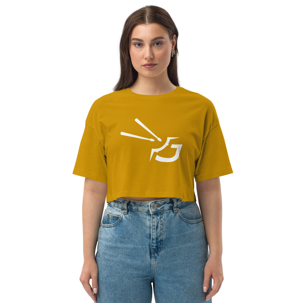 loose drop shoulder crop top mustard front 61567bcea0057