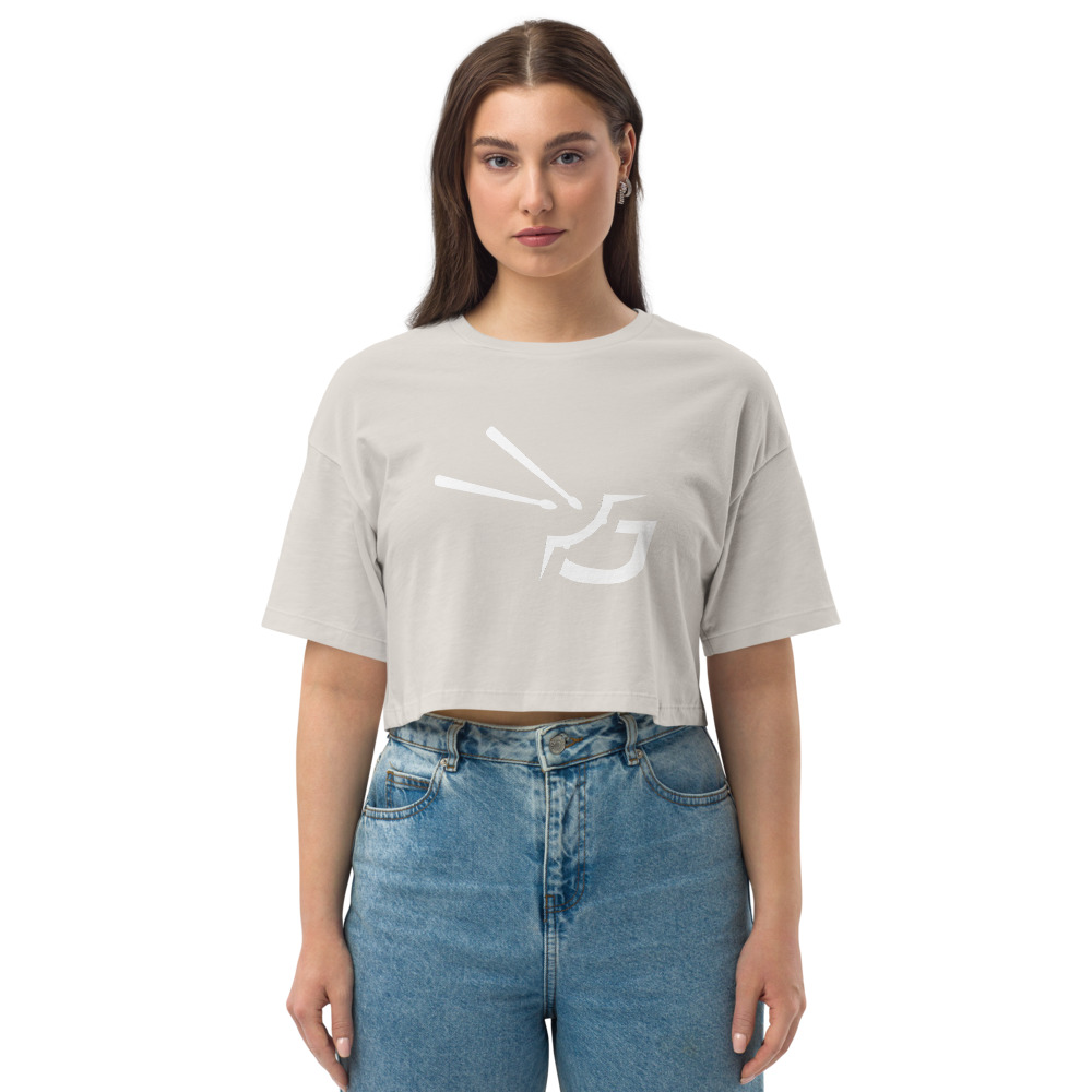 loose drop shoulder crop top vintage white front 61567bcea04a8